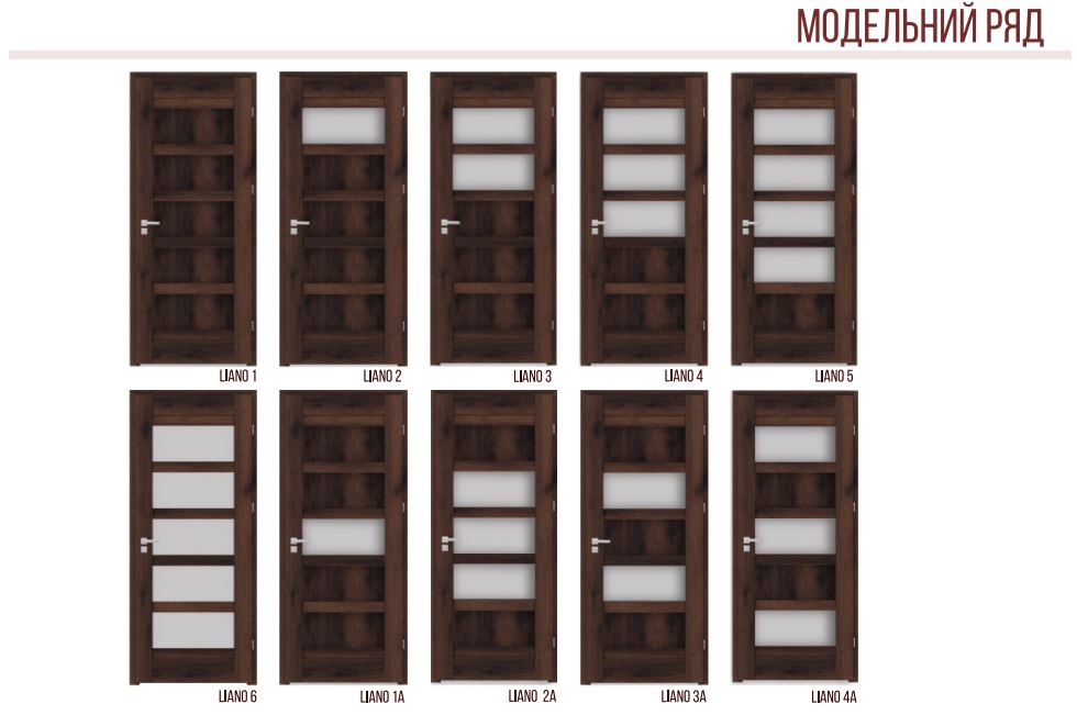 Двері EcoDoors колекція Eco-Liano