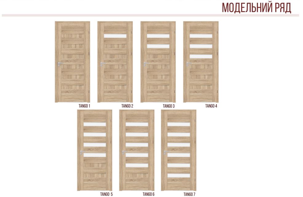 Двері EcoDoors колекція Eco-Tango