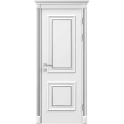 Міжкімнатні двері Rodos Laura ПГ білий мат