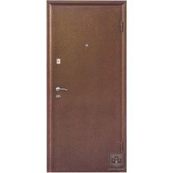 Двері вхідні металеві Форт Нокс Гранд Антик / Шагрень мідь