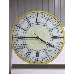 Стеклянная плитка 3-D Art-S Часы 03