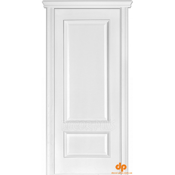 Міжкімнатні двері Terminus Каро 52 ясен білий емаль ПГ