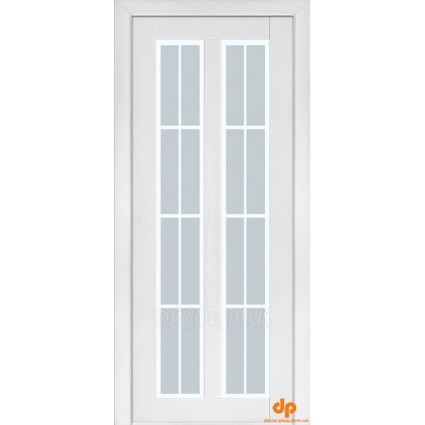 Міжкімнатні двері Terminus Модерн 117 ясен білий емаль ПЗ-30С