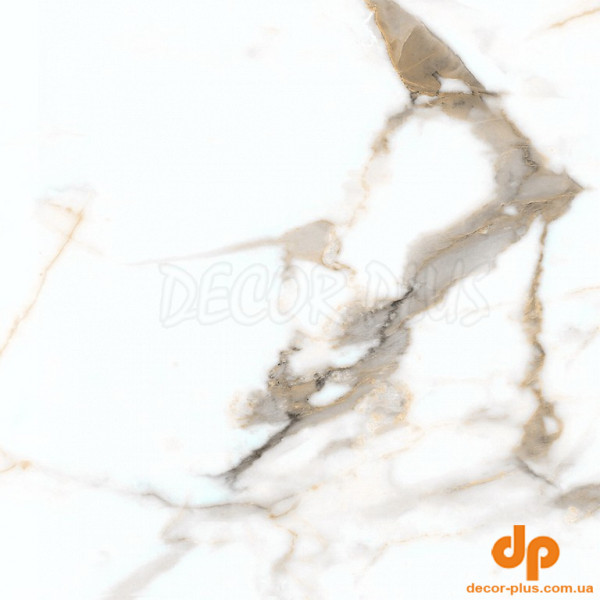 Плитка керамогранітна Dorado White RECT SAT 598x598x8 Cersanit