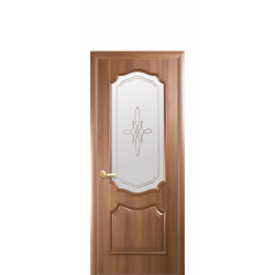 Міжкімнатні двері Новый Стиль Року золота вільха з рис Р1 ПЗ