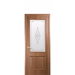 Міжкімнатні двері Новый Стиль Вілла золота вільха з рис Р1