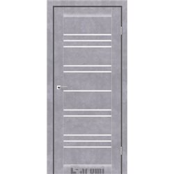 Міжкімнатні двері  VERSAL сірий бетон сатин