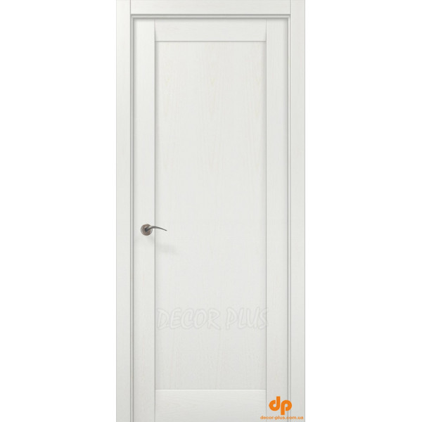 Міжкімнатні двері Папа Карло ML-00Fc білий ясен