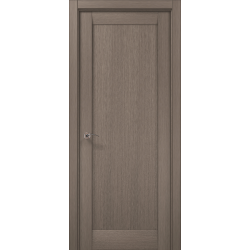 Межкомнатные двери Папа Карло ML-00Fc серый дуб