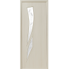 Міжкімнатні двері Новый Стиль Камія дуб перловий з рис Р3 ПЗ