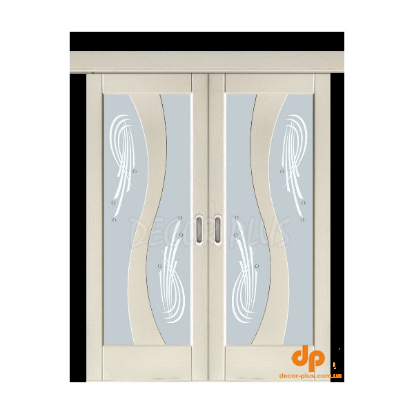 Раздвижные двери Modern 15 ясень крема