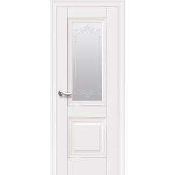 Межкомнатные двери Новый Стиль Имидж белый мат ПО с рис р2