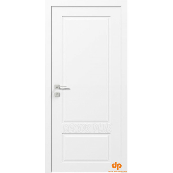 Міжкімнатні двері Rodos Galant білий мат ПГ