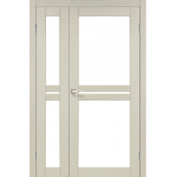 Полуторные двери Korfad ML-06 беленый дуб