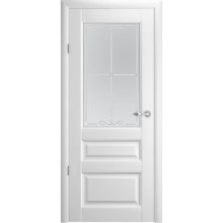 Міжкімнатні двері Albero Ермітаж 2 вініл білий