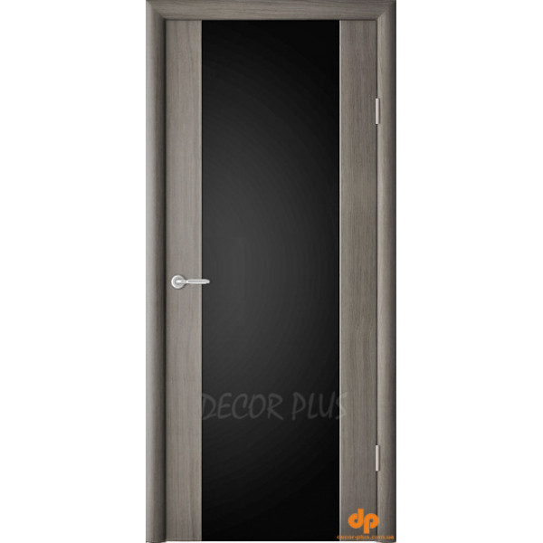 Двері Albero Сан-Ремо-1 сірий кедр Чорний