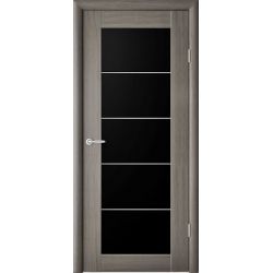 Двері Albero Сан-Ремо-5 сірий кедр Симфонія чорний