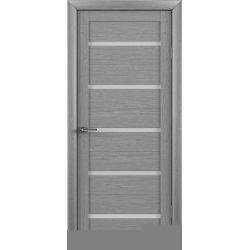 Двері Albero Флора сірий сатин