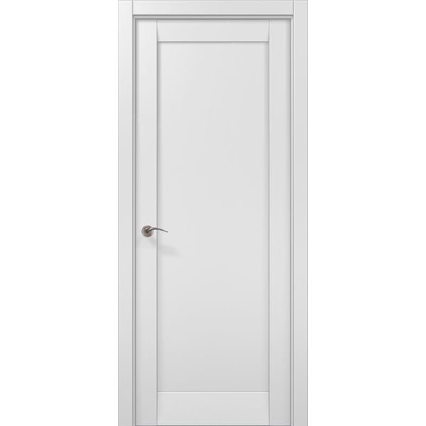 Межкомнатные двери Папа Карло ML-00F белый матовый