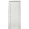 Міжкімнатні двері Папа Карло  ML-00F ясен білий
