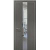Межкомнатные двери Папа Карло PL-06 бетон серый зеркало