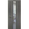 Межкомнатные двери Папа Карло PL-29 бетон серый зеркало