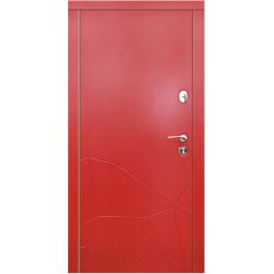 Дверь входная Портала Премиум Тейде красный