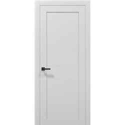 Міжкімнатні двері Папа Карло Т-04 білий альпійський глуха
