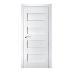 Міжкімнатні двері Термінус ELIT PLUS  модель 112  White скло матове сатин
