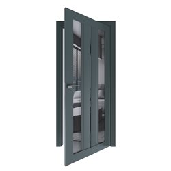 Межкомнатные двери ТерминусELIT  Soft модель 121  Malahit  Дзеркало Срібло
