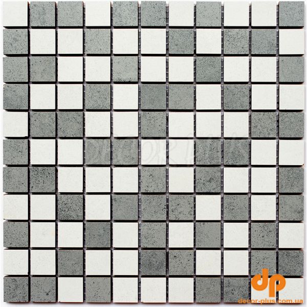 Мозаїка СМ 3030 С2 Gray-White 300x300x8 Котто Кераміка
