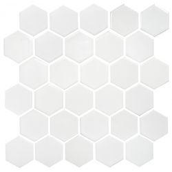Мозаїка H 6024 Hexagon White 295x295x9 Котто Кераміка