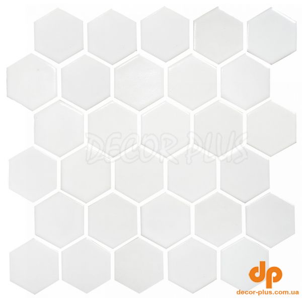 Мозаїка H 6024 Hexagon White 295x295x9 Котто Кераміка