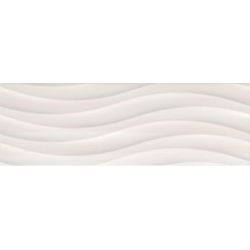 Плитка стінова Living Cream Wave 250x750 Ceramika Color