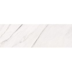 Плитка стінова Carrara Chic White Chevron GLOSSY STR 29x89 код 3518 Опочно