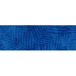 Плитка стінова Dixie Dark Blue Deco SATIN 200x600x8
