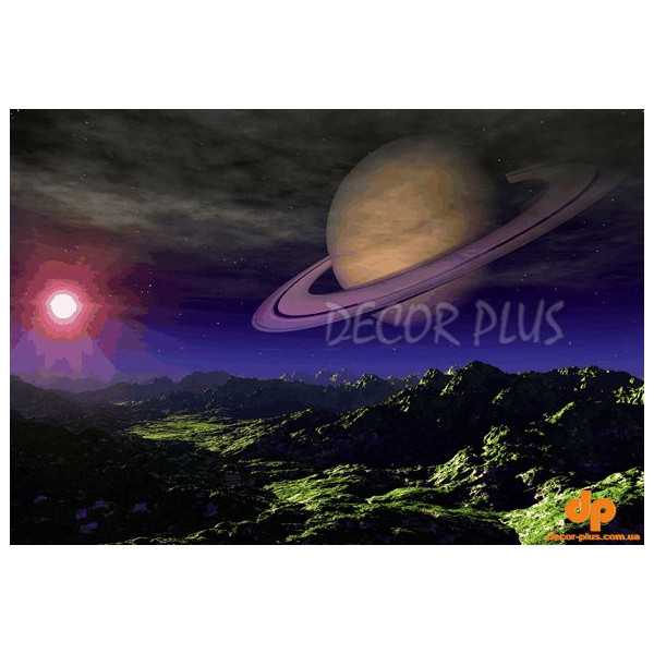 Стеклянная плитка панно 3-D Art-S Сатурн 24