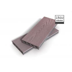 Террасная доска ZAGU EXCLUSIVE штормовой серый