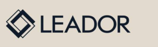 Двері Leador з горизонтальним склом